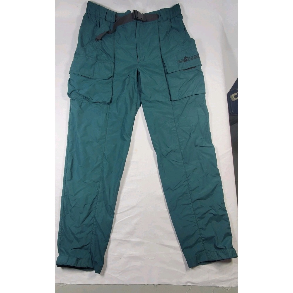 Big Pockets Waterproof Pant Green Unisex Medium Outdoor Birding Hiking Trekking